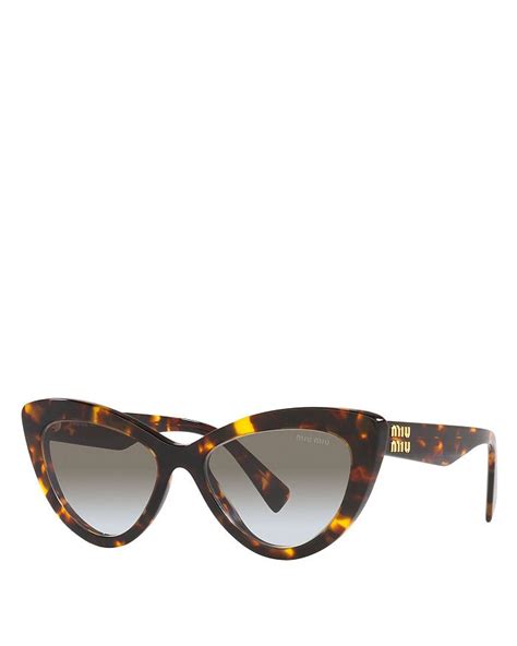 Miu Miu 54mm Gradient Cat Eye Sunglasses 